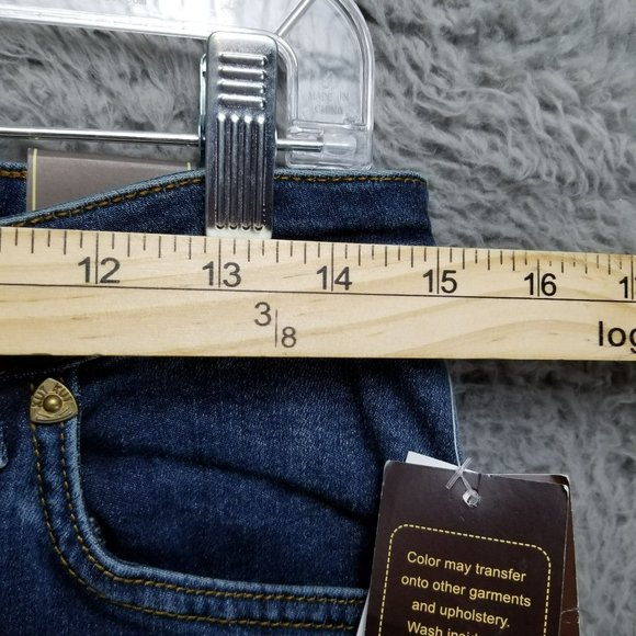 Kut From The Kloth Jeans Womens 6 Medium Wash Stretch Mid Rise Crop Straight NWT - Picture 7 of 16